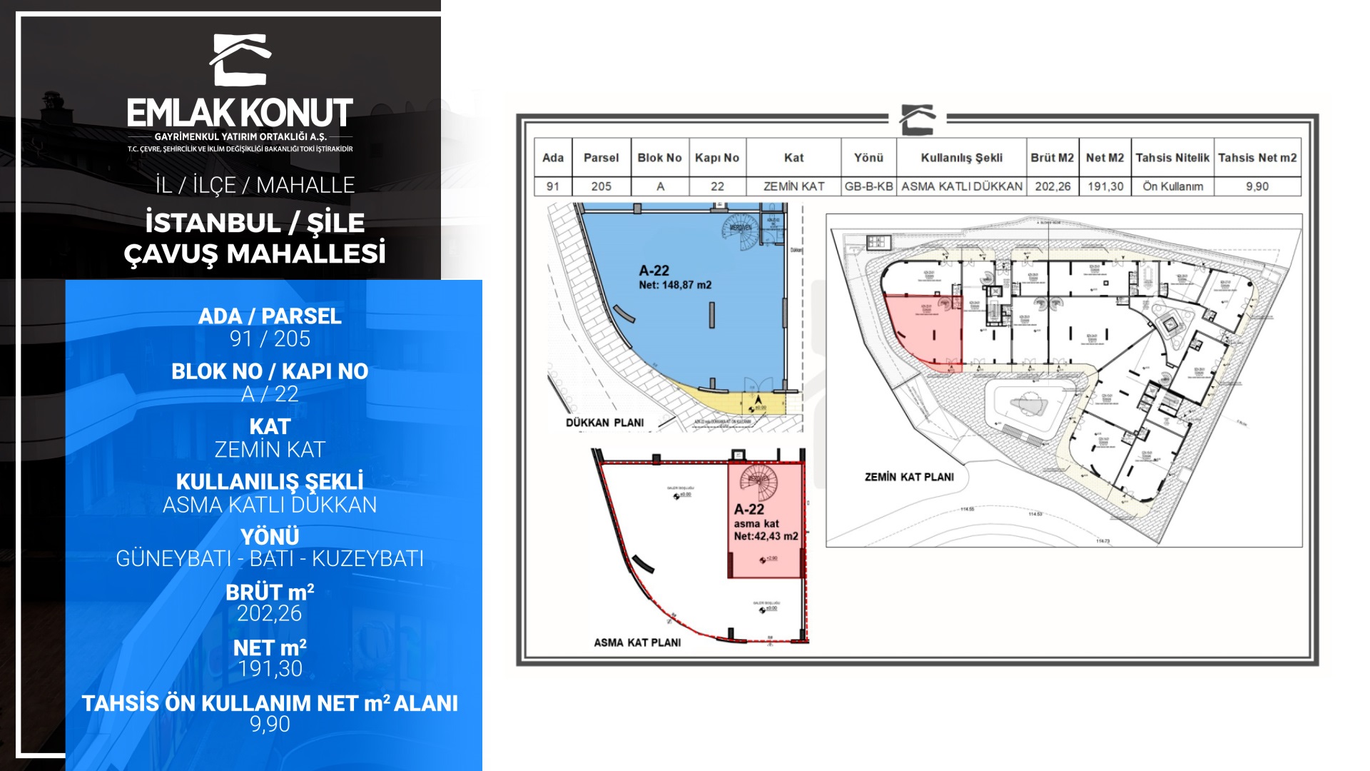 İDEALİST CADDE / KORU A BLOK 22 NUMARA